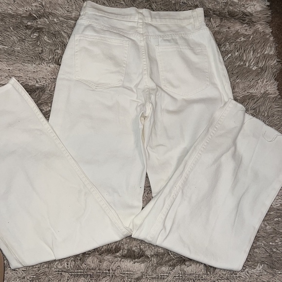 White high waisted bootcut Jeans - Picture 4 of 4